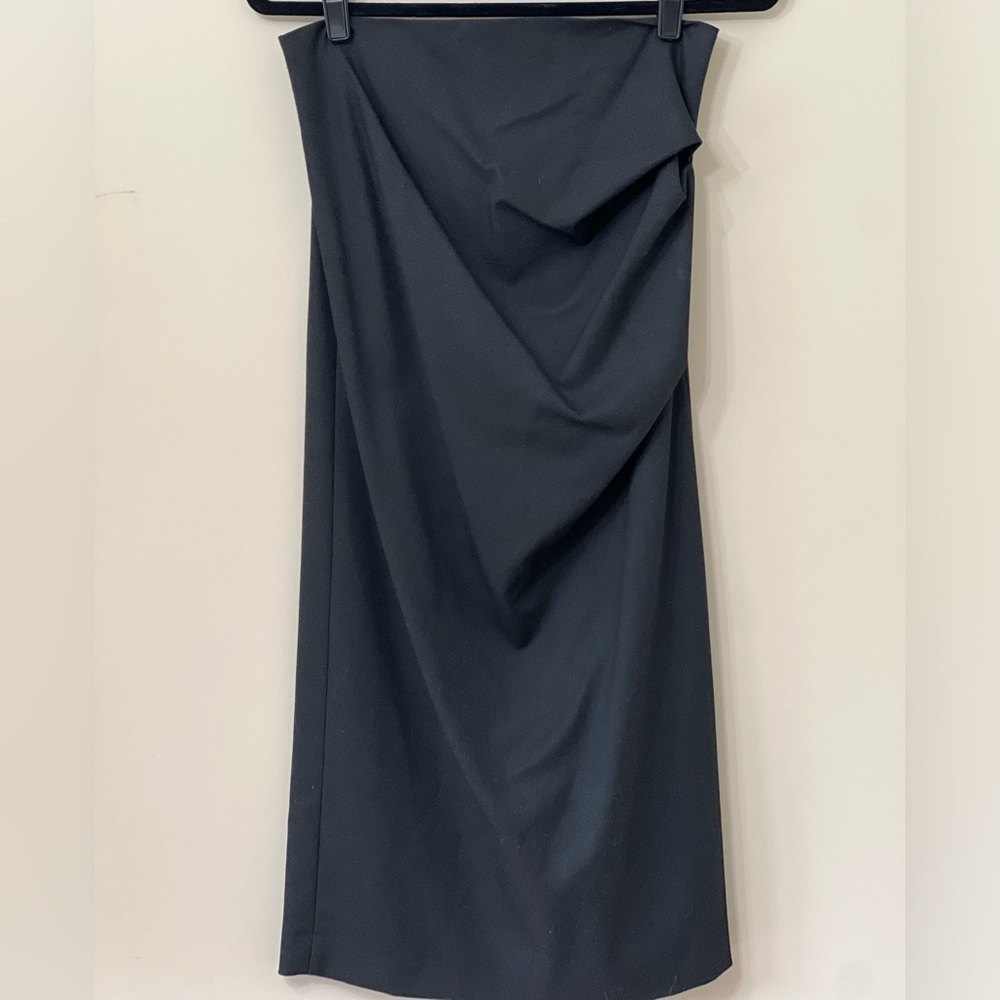 NWT Zara Ruched Midi Pencil Skirt Size M​​​